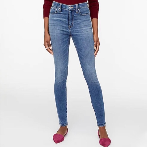 NWOT J. Crew 9” Mid-Rise Skinny Jeans - Picture 1 of 4